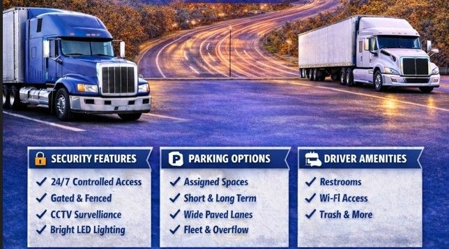 Truck Parking Source provides secure, 24/7 access parking and storage for tractors, box trucks, trailers, containers, and commercial equipment across Alaska with 24/7 access for fleets and equipment. Truck Parking Source provides secure, 24/7 access parking and storage for tractors, box trucks, trailers, containers, and commercial equipment across Alaska with 24/7 access for fleets and equipment.